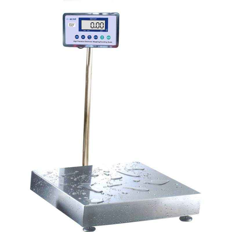Aczet CTG 300S 300kg Stainless Steel Platform Scale, Repeatability: 20 g