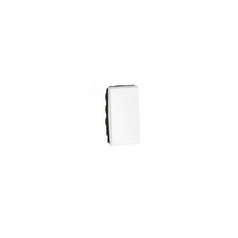 Legrand Arteor 20A 2 Way Square White Switch With Indicator, 5720 42 (Pack of 10)