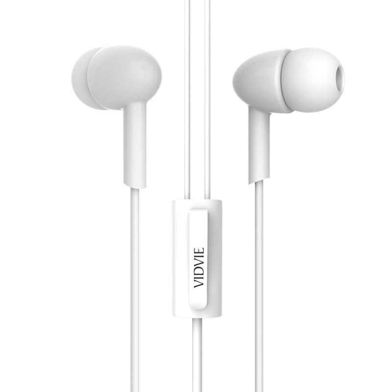 Vidvie HS615-3.5WH 35mm White Wired Headphone