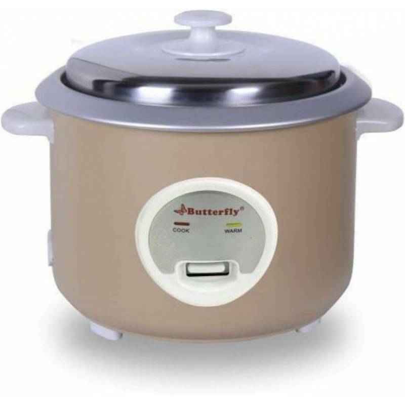 Butterfly Aura 2.8 Litre Beige Electric Rice Cooker
