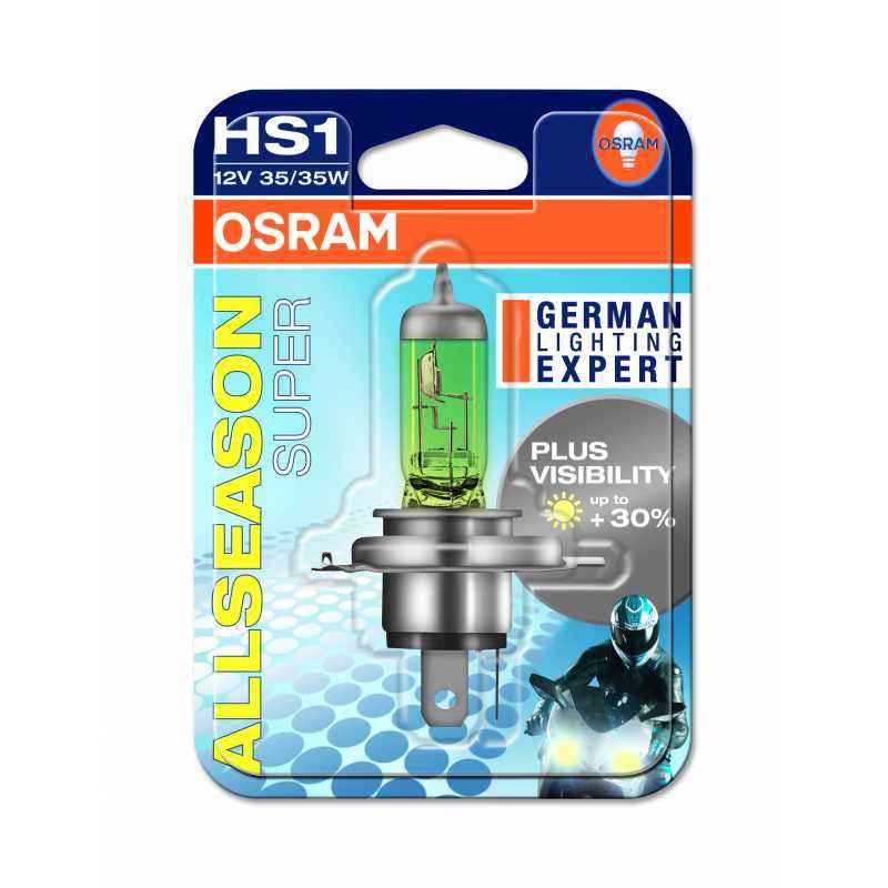 Osram HS1 64185ALS-01B All Season Super Headlight Bulb (12V, 35W)