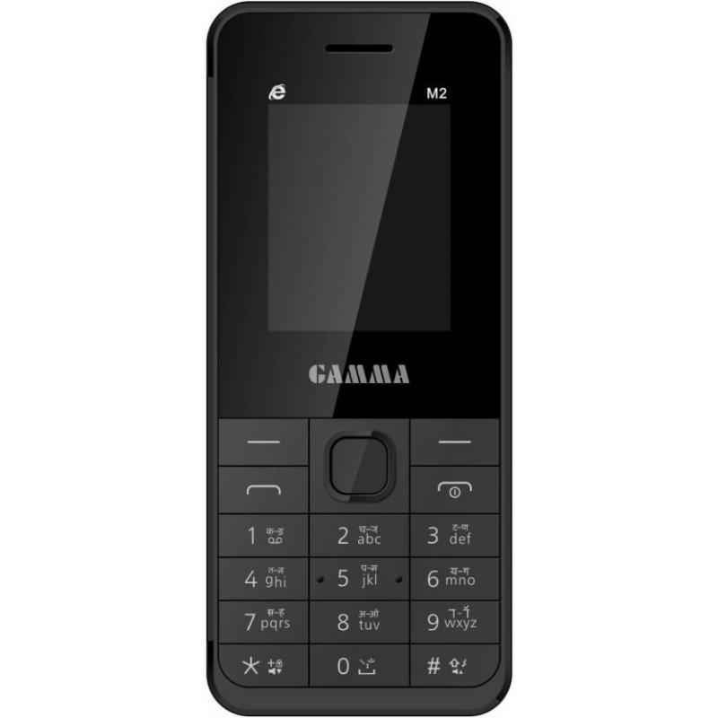 Gamma M2 Black & Grey Dual SIM Feature Phone