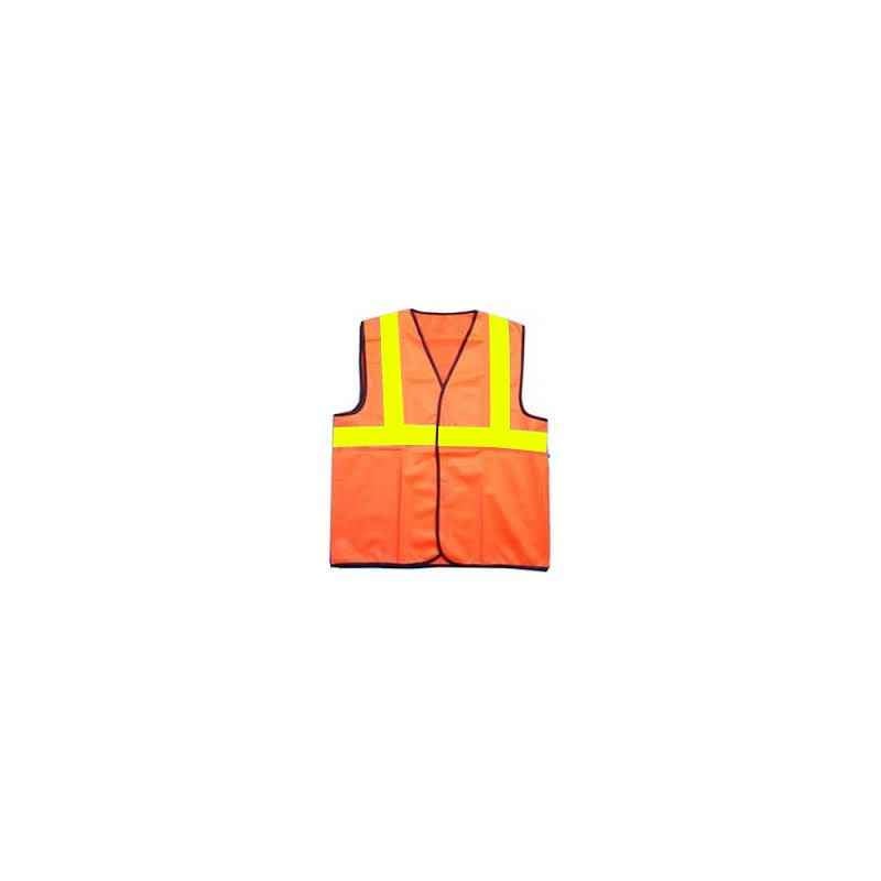 Safecare 2 Inch Orange Safety Jackets  (Pack of 5)