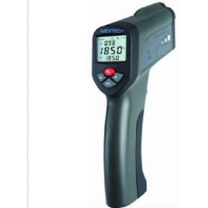 Mextech IR1600 Dark Grey Digital Infrared Thermometer with Backlight LCD display