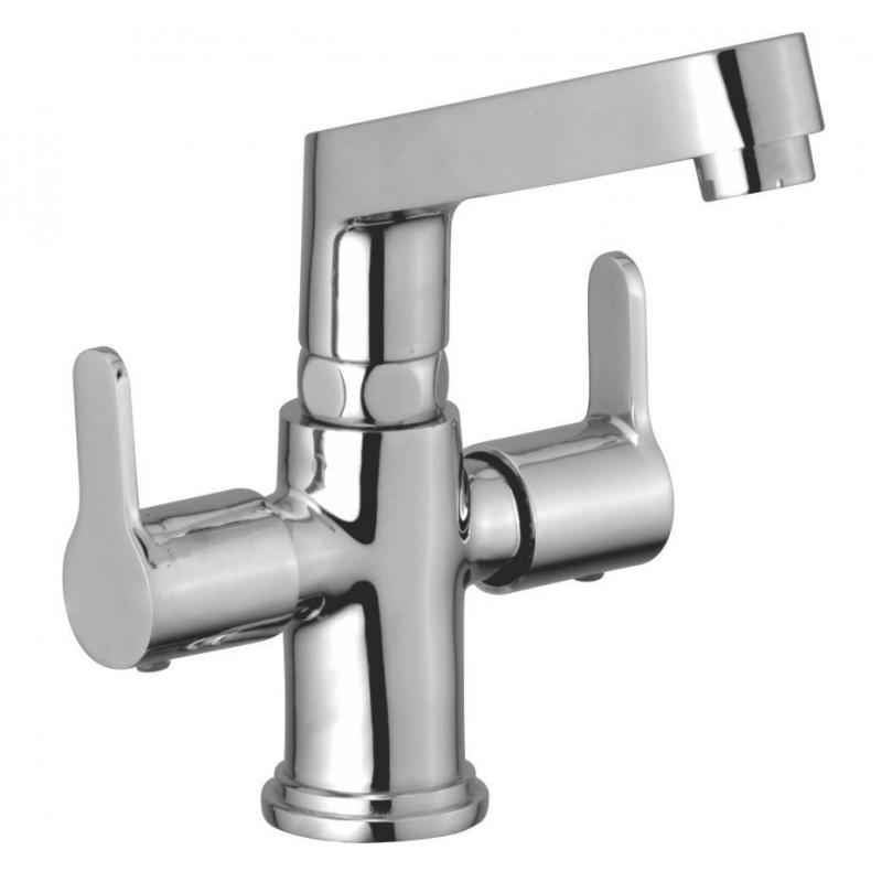 Jainex Admire Deck Mounted Basin Mixer with Free Tap Cleaner, ADM-6346