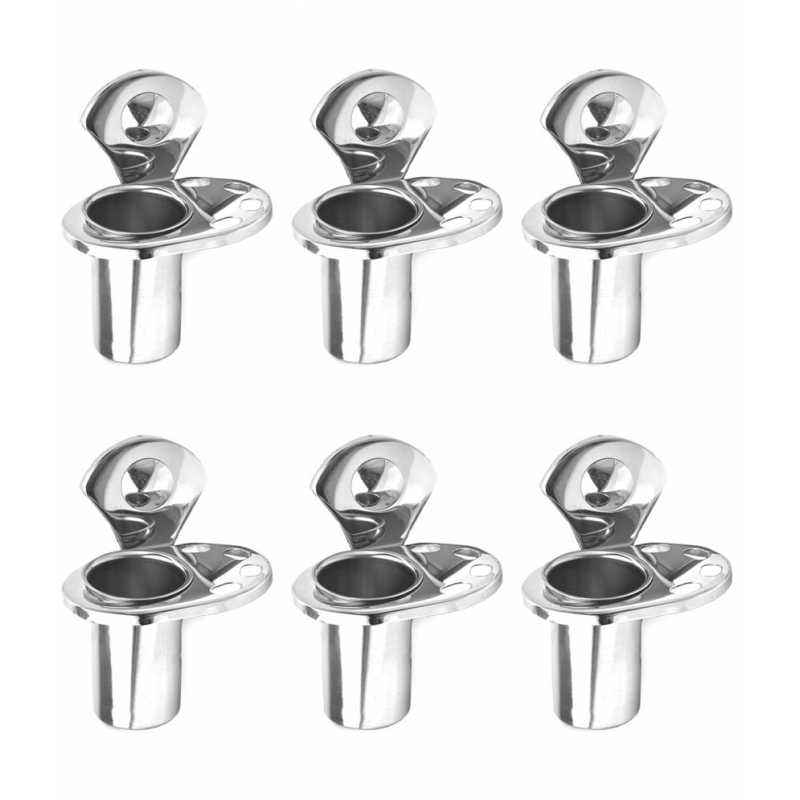 Doyours Royal Series 6 Pieces Stainless Steel Glossy Tumbler Holder Set, DY-1131