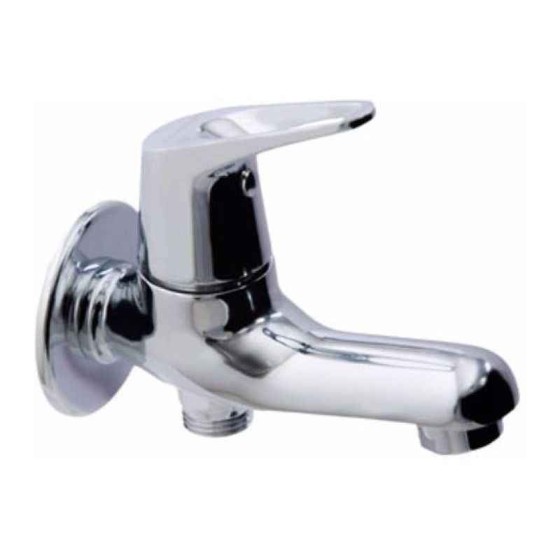 Hindware Skipper 2 In 1 Bibcock with Wall Flange, F210004CP