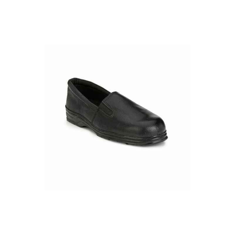 mBold 44 Steel Toe Black Safety Shoes, Size: 7