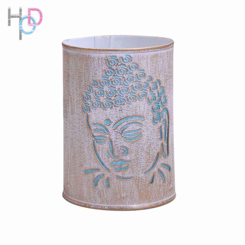 Height of Design HODNL6 Blue Gold Buddha Side Night Lamp