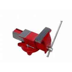 TRUST 4 Inch Heavy Steel Swivel Base Bench Vice