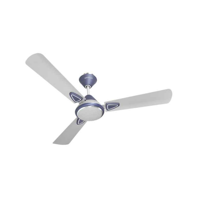 Havells Fusion-II Decorative 1400mm Silver Blue Ceiling Fan