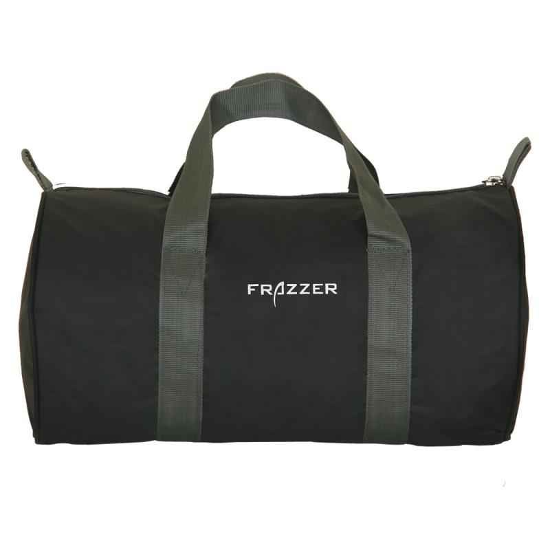 Frazzer Polyester Black Sports Travel Duffel Bag, FR-ST-BG