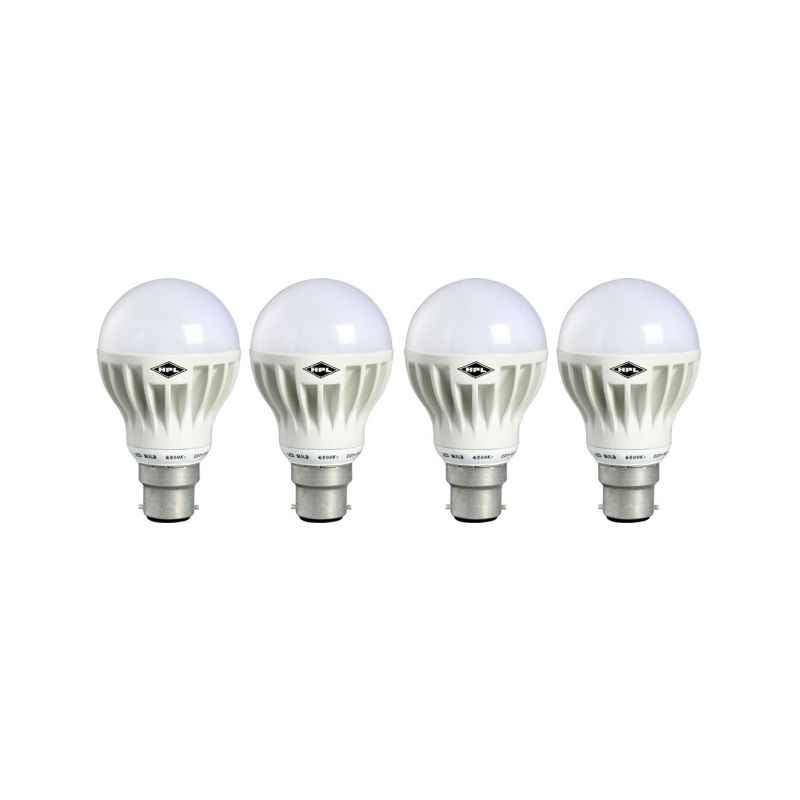 HPL 12W B-22 White GLO LED Bulbs (Pack of 4)