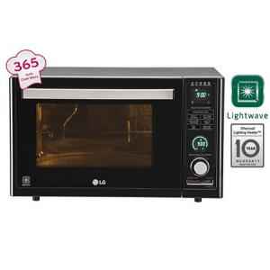 LG 32 Litre Black Charcoal Convection Microwave Oven, MJ3286BFUM