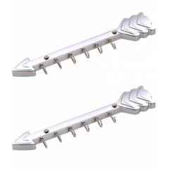 Doyours 2 Pieces Glossy Arrow Design Key Hook Set, DY-0476