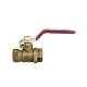Sant 25mm Screwed Female Threads Gun Metal Ball Valves, IS 20