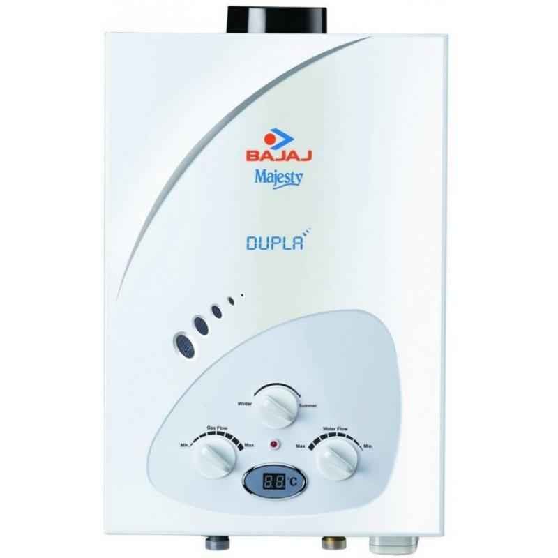 Bajaj 6 Litre Majesty Dupla Instant LPG Gas Water Heater, 150729