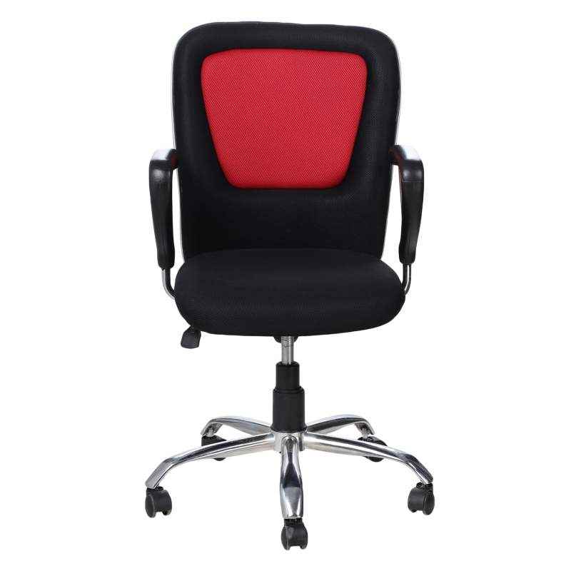 Regent Red & Black Apple Net Office Chair