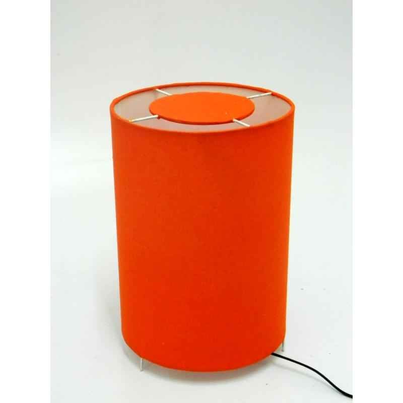 Tucasa Circular Split Orange Table Lamp, LG-692