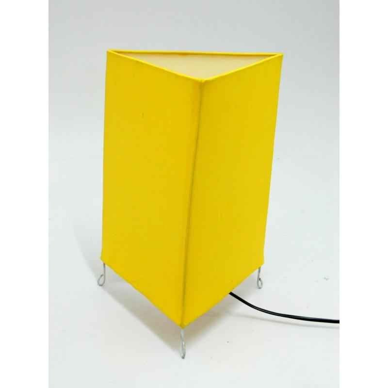 Tucasa Triangular Yellow Table Lamp, LG-702