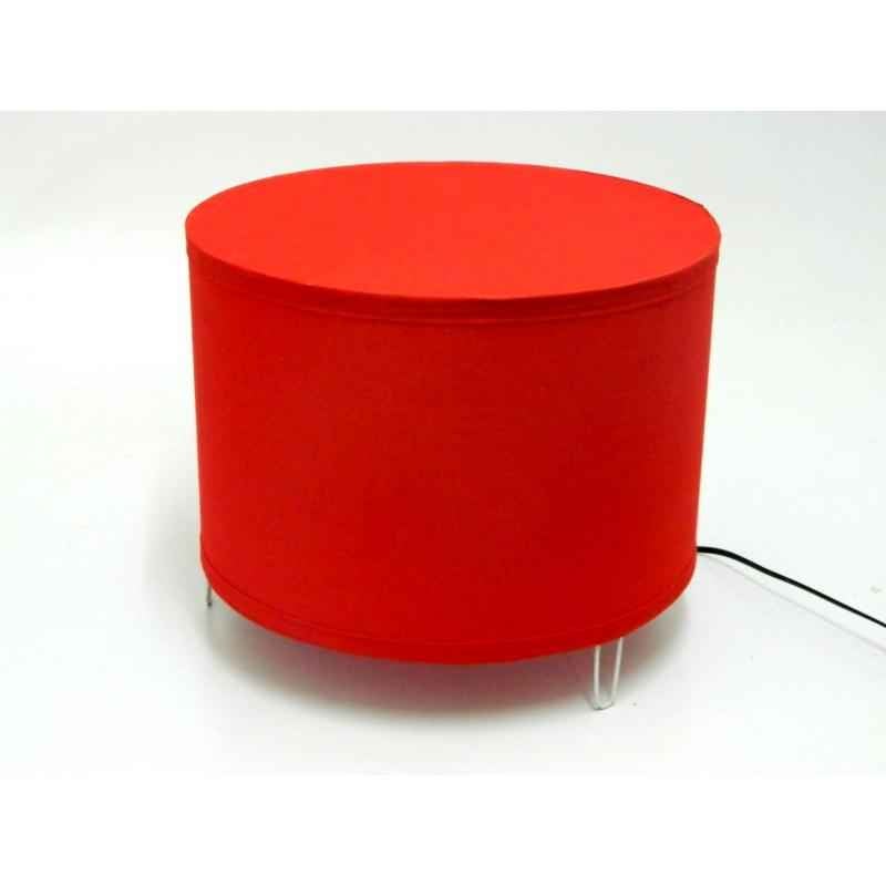 Tucasa Circular Red Floor Lamp, LG-687