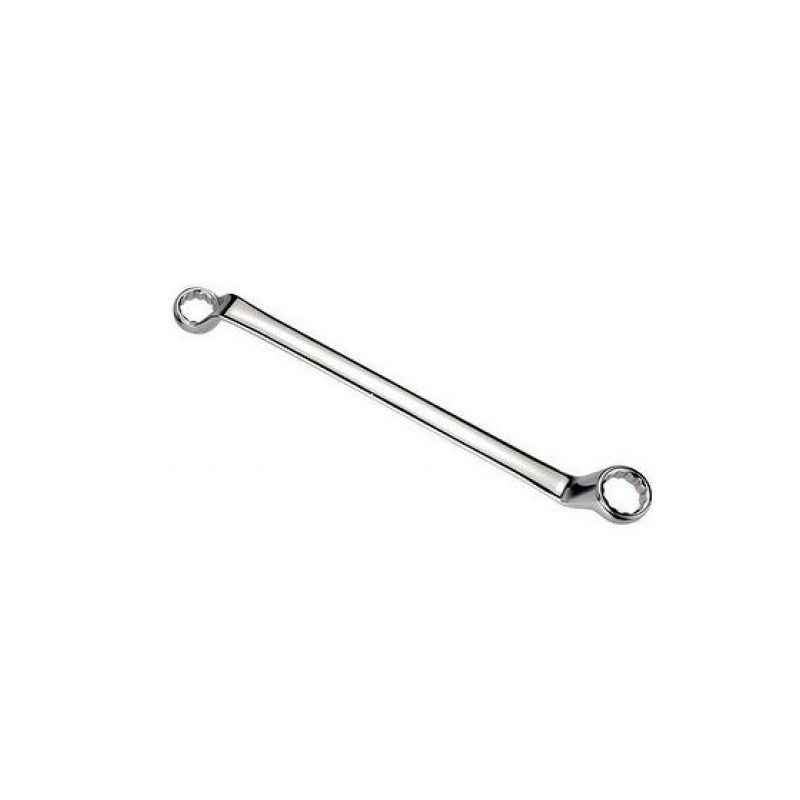 ARO Double Ring Wrench 75Degree Offset, Size: 30x32 mm, Finish: Mirror