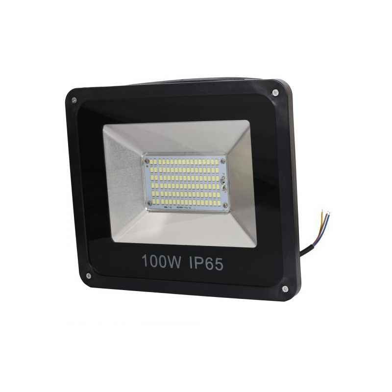 Homes Decor 100W IP-65 Black LED Flood Light
