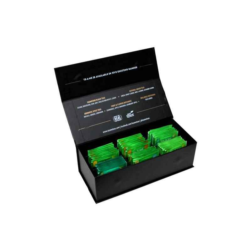 TE-A-ME 48 Infusion Tea Bags Collection with Black Gift Box
