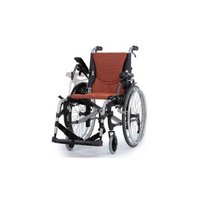 Karma 18 Inch S-Shaped Ergonomic Seating Wheel Chair, S-ERGO 305