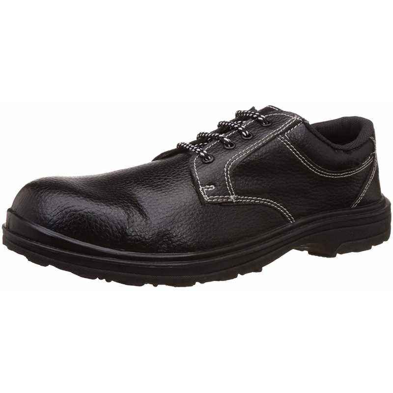 Aktion Rainbow R-550 Black Steel Toe Safety Shoes, Size: 8