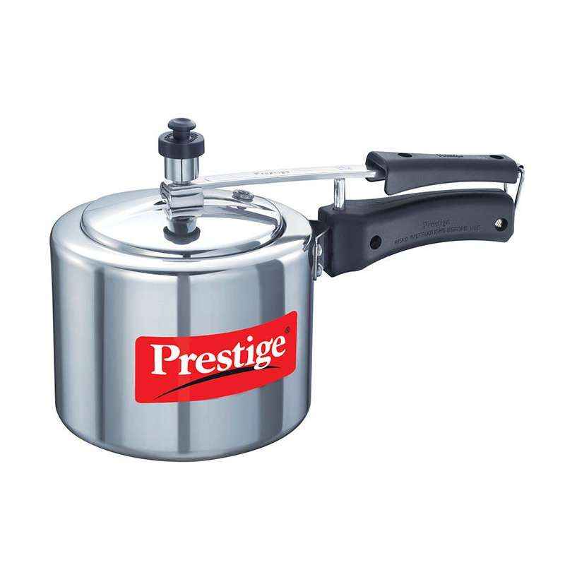 Prestige Nakshatra Plus 3 Litre Induction Base Stainless Steel Pressure Cooker, 20512