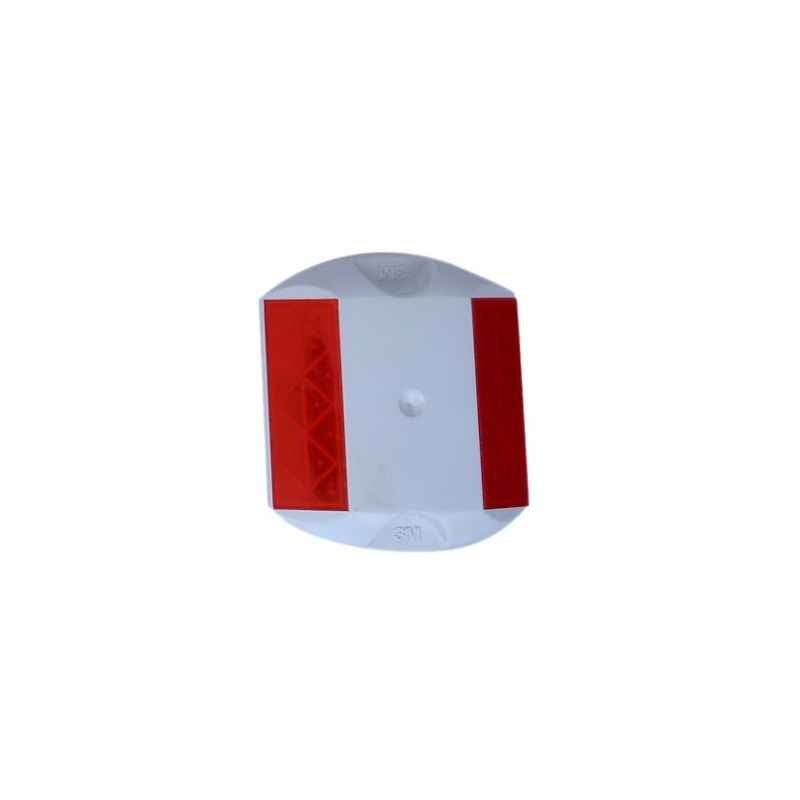 KT White Stud with Red Reflector (Pack of 10)