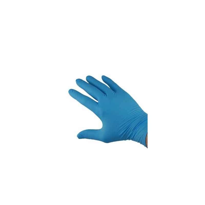 RMH RNG006 Nitrile Blue Safety Gloves (Pack of 50)