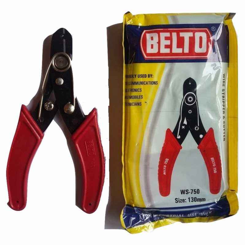 Belto Wire Stripper & Cutter, Size: 130 mm (Pack of 10)
