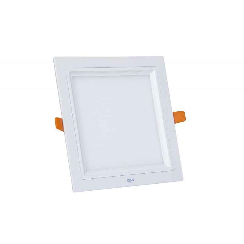 GM G2020 12W Cool Light Non-Dimmable Square Panel Light, 6500 K