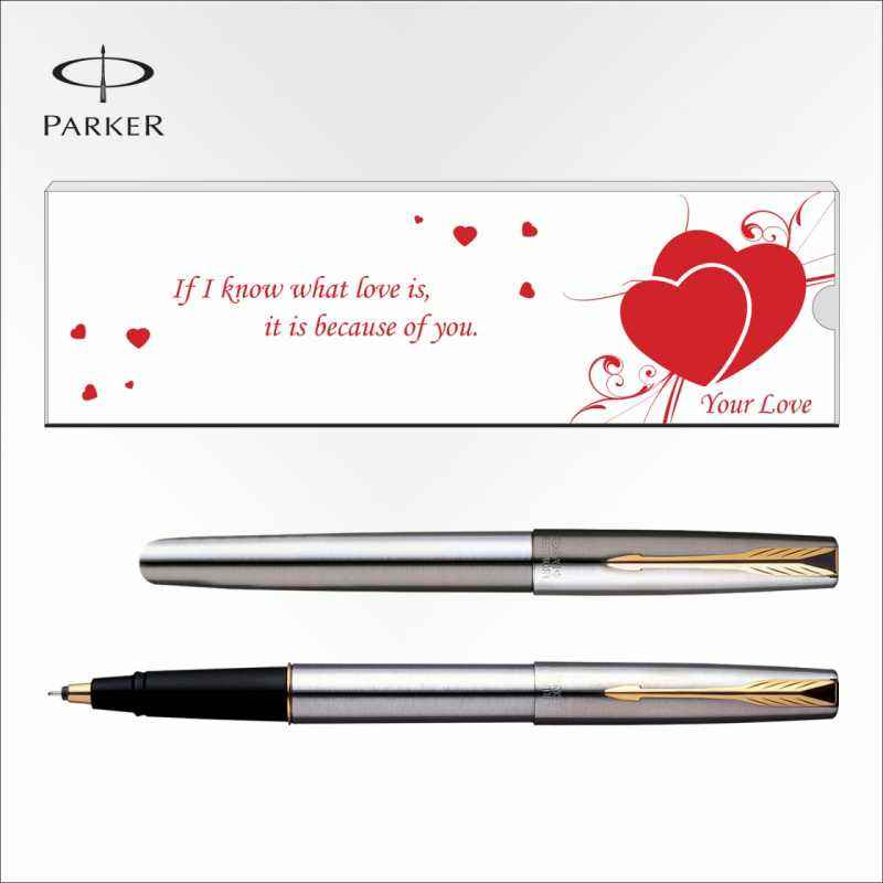 Parker Frontier SS Valentine's-Day Special Roller Ball Pen, 9000018252