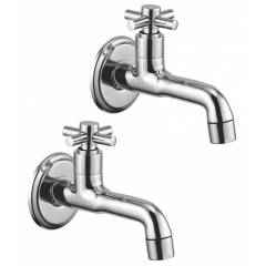Kamal Cross Long Body Bibcock, COR-2114-S2 (Pack of 2)