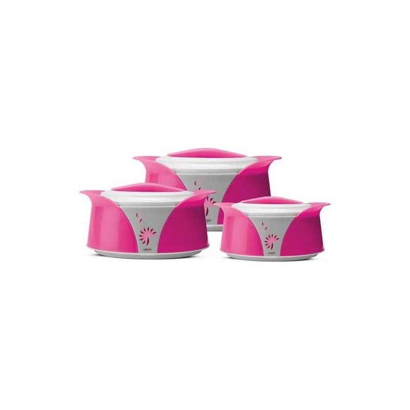 Milton Imperial Junior 3 Pieces Pink Casserole Gift Set, M1004-MIC-PK