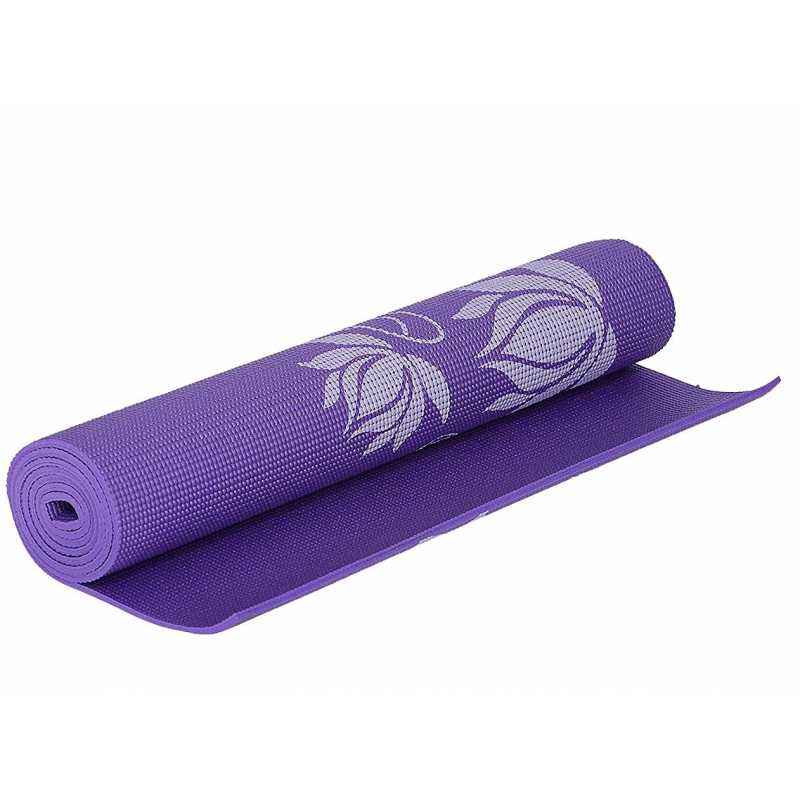 Strauss 6mm Nylon Floral Yoga Mat