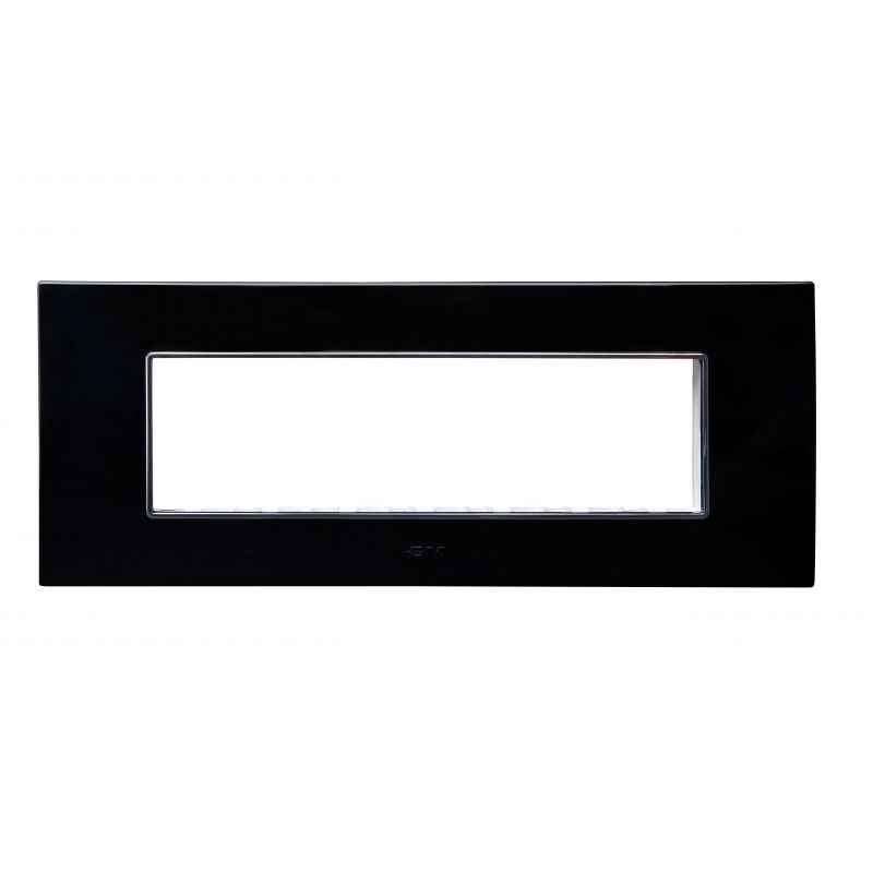 GM Glossy Black CASA VIVA Plate with Support Frame, PX SF 07 016-B