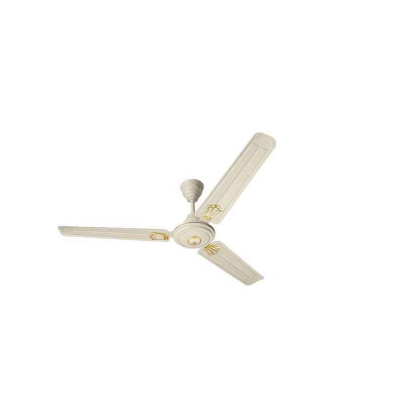 Black Cat 350rpm Rapido Ivory Ceiling Fans, Sweep: 1200 mm (Pack of 8)