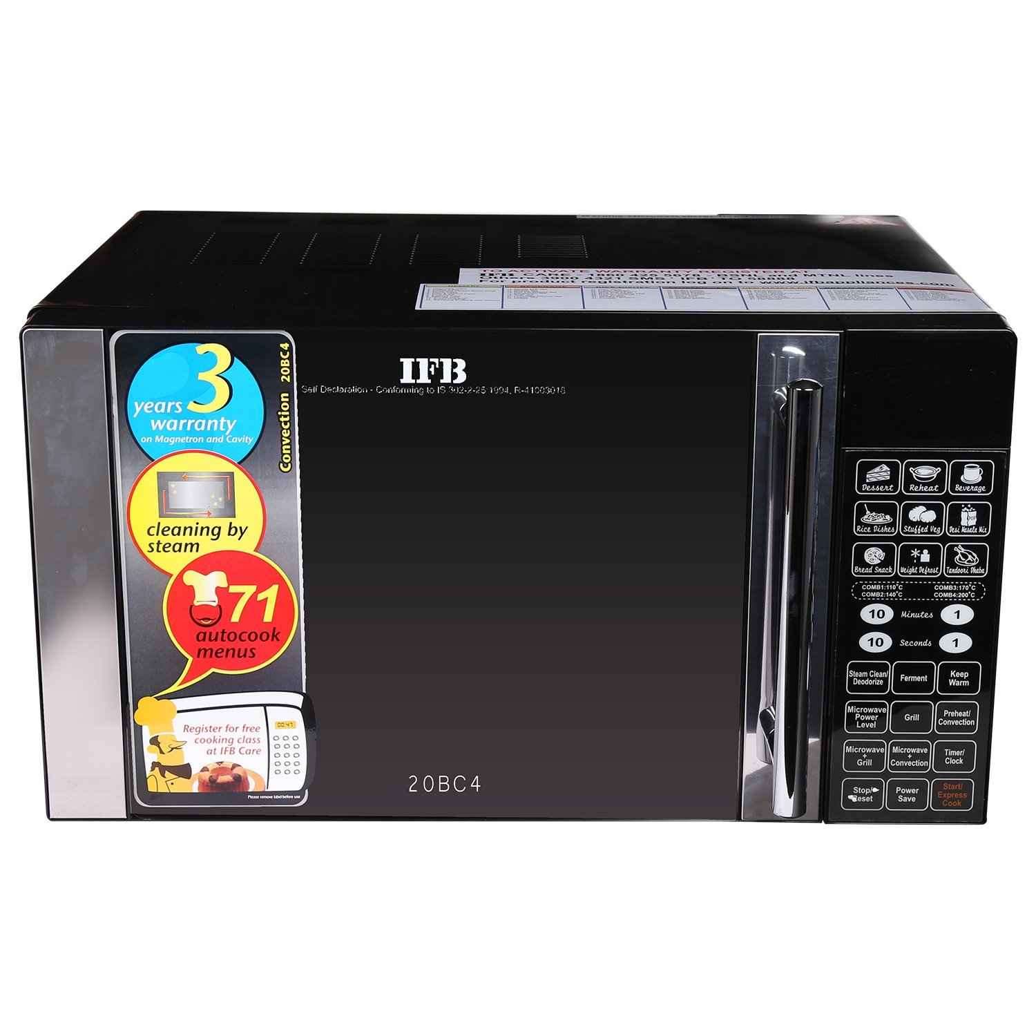 20 ltr convection microwave oven