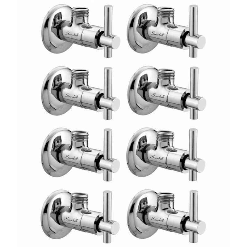 Snowbell Tarim Brass Angle Faucet (Pack of 8)