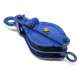 Kepro 3 Ton Double Sheave Wire Rope Pulley Block, KWRP206030