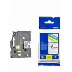 Brother 18mm Black on Clear Laminated Tape, TZE 141