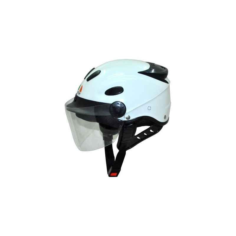 Buy Aeroh Urban White Half Face Helmet Size M Online At Best