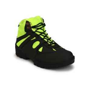 Eego Italy Z-WW-04 Steel Toe Black Work Safety Boots, Size: 9