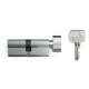 Godrej 80mm Satin Steel Finish Pin Cylinder Lock, 7988