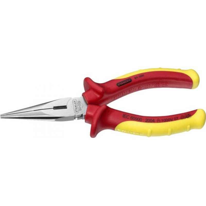 Stanley 6 Inch VDE Long Nose Plier, 0-84-006 (Pack of 4)