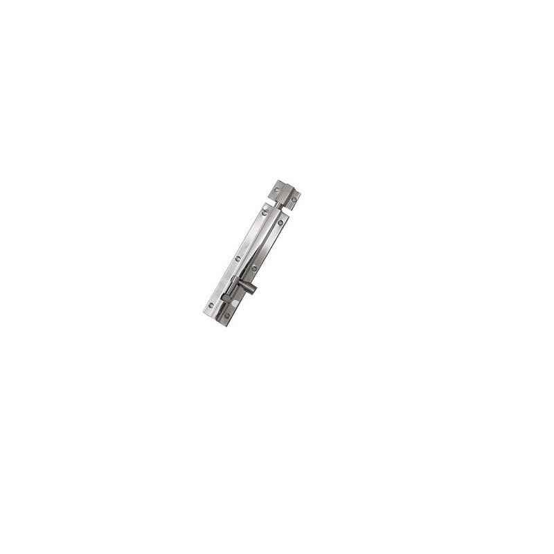 Smart Shophar 4 Inch SS Silver Premium Tower Bolt, 64952-SPTB-SS04